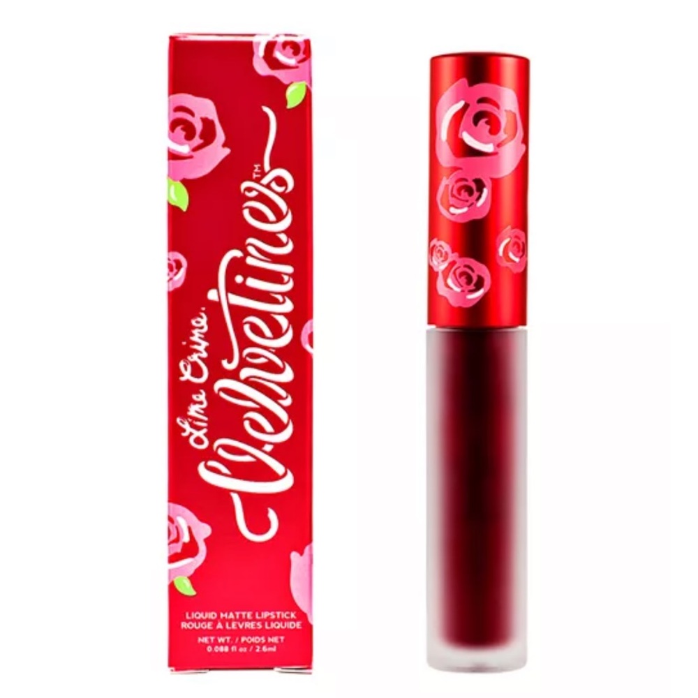 Lime Crime Velvetines Liquid Matte Lipstick Color: RIOT Unused, brand new in box